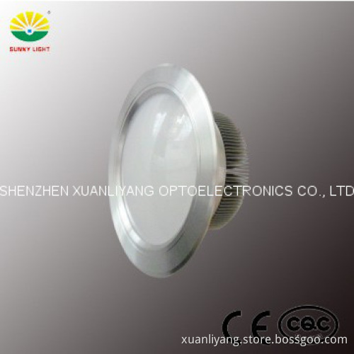 Aluminum 9W LED downlight CRI>80 high brightness downlights